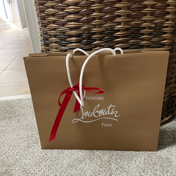 Christian Louboutin Handbags - Christian Louboutin Brown Shopping Bag with and small LV bag - selling together